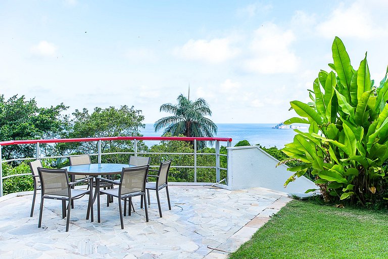 Casa com vista para o mar em São Conrado