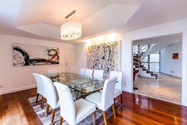Casa com vista para o mar em São Conrado