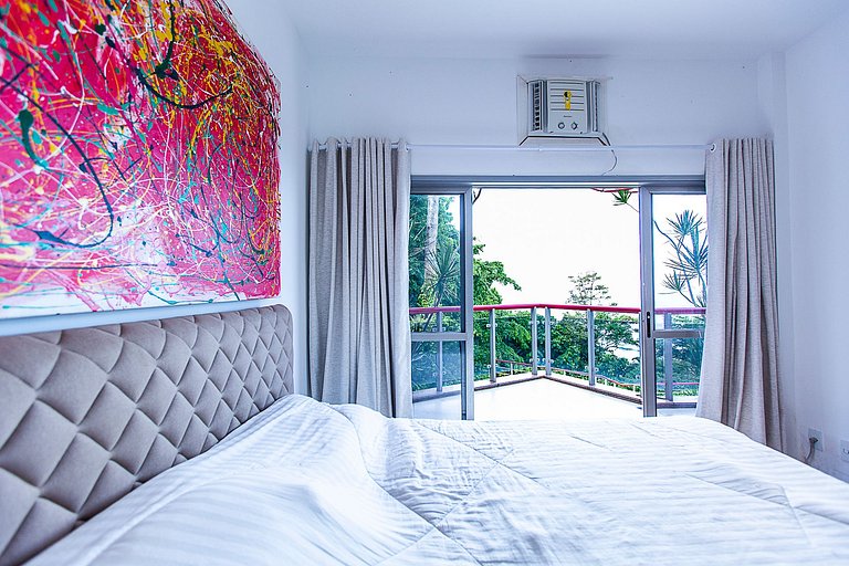 Casa com vista para o mar em São Conrado