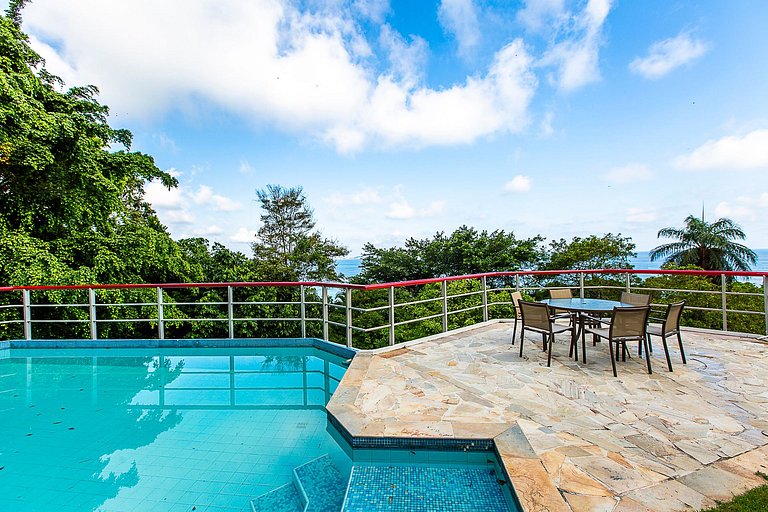 Casa com vista para o mar em São Conrado