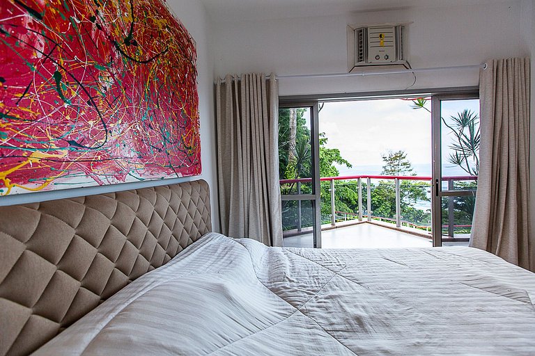 Casa com vista para o mar em São Conrado
