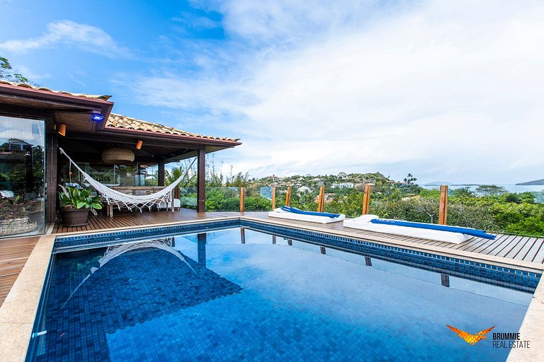 Magnificent Beachfront Mansion in Búzios