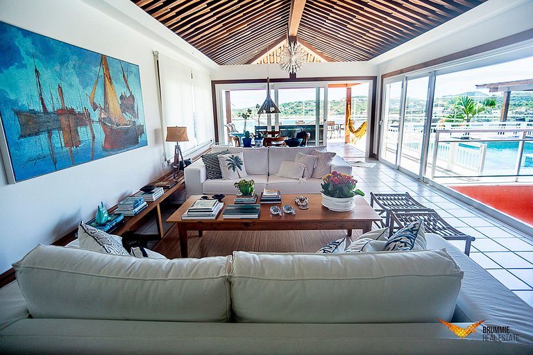 Casa com Incrível e Ampla Vista Mar