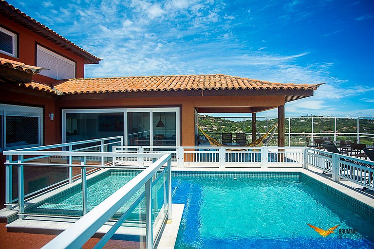 Casa com Incrível e Ampla Vista Mar