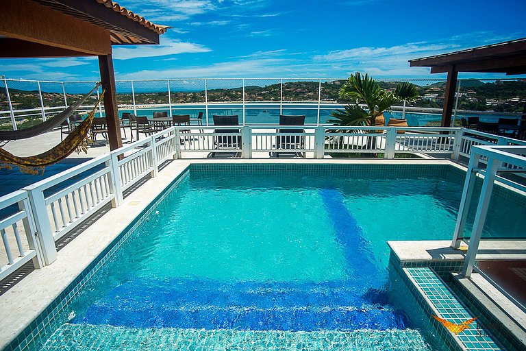 Casa com Incrível e Ampla Vista Mar