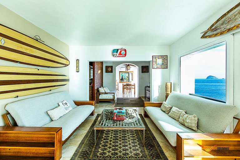 Casa com Linda Vista para O Rio de Janeiro
