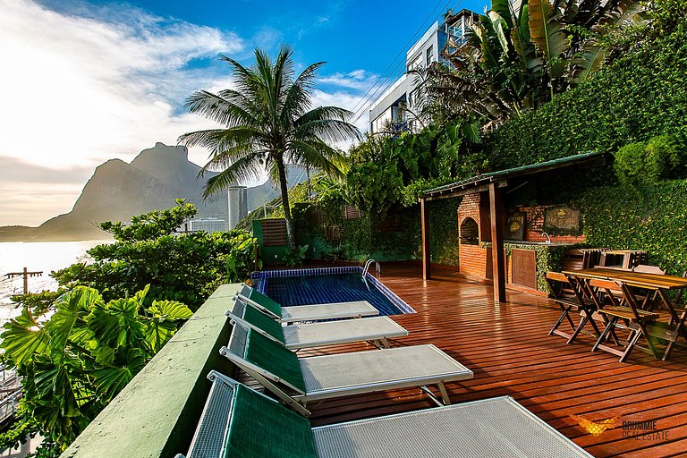 Casa com Linda Vista para O Rio de Janeiro
