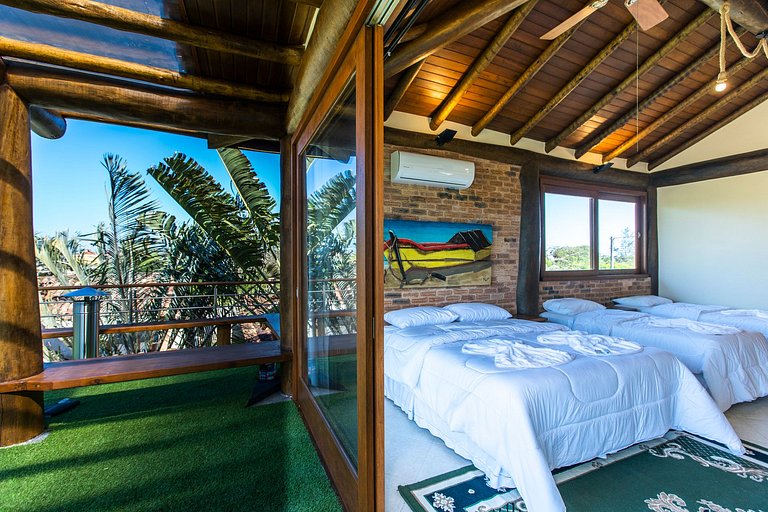 Hermosa casa con muelle propio en Búzios