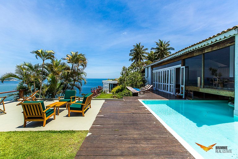Deslumbrante Casa com Vista Mar no Rio