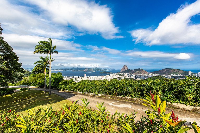 Mansão Histórica com vista para o Pão de Açúcar