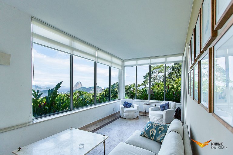 Incrível Mansão com vista para o Pão de Açúcar