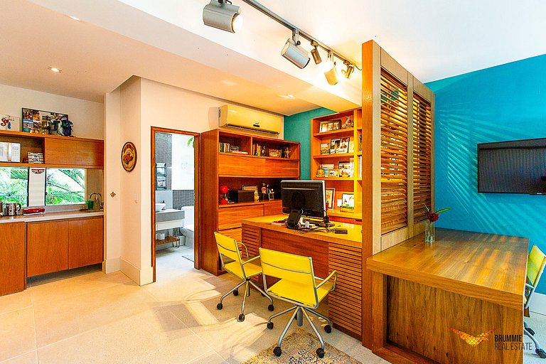Linda Casa Linear em São Conrado