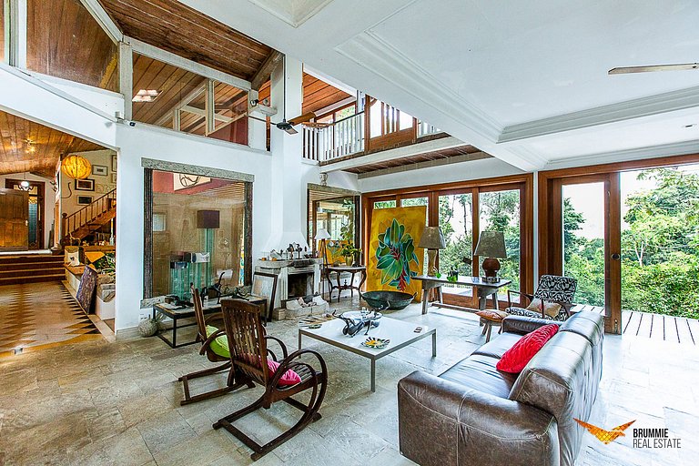 Enchanting House in the Middle of the Forest