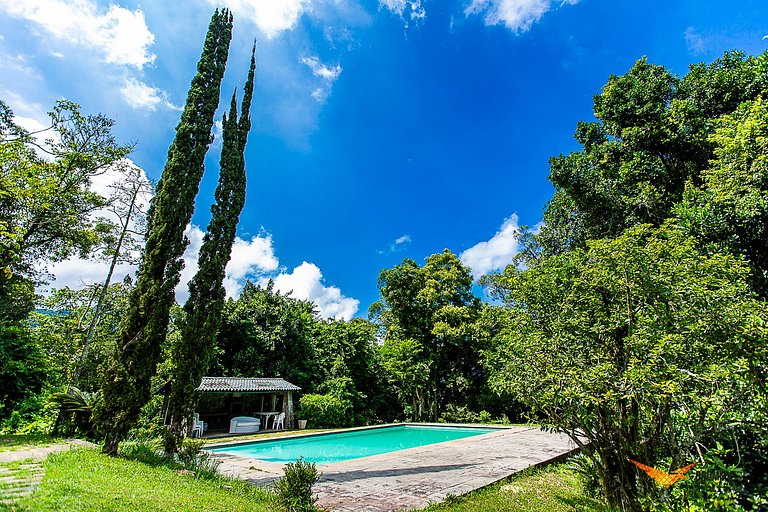 Increíble mansión en el bosque para eventos