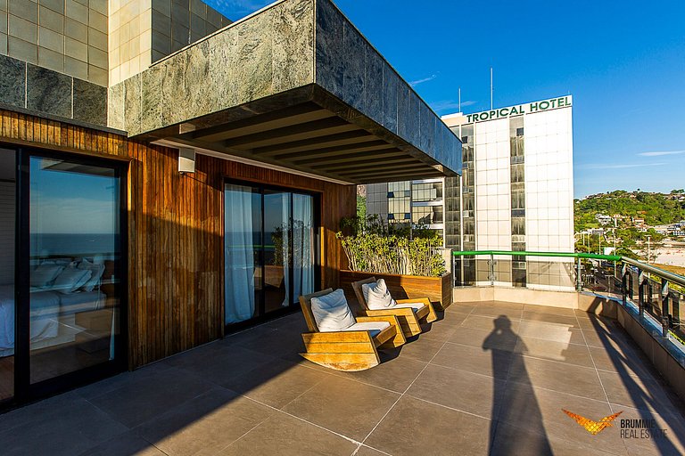 Hermoso penthouse en la playa de Barra da Tijuca