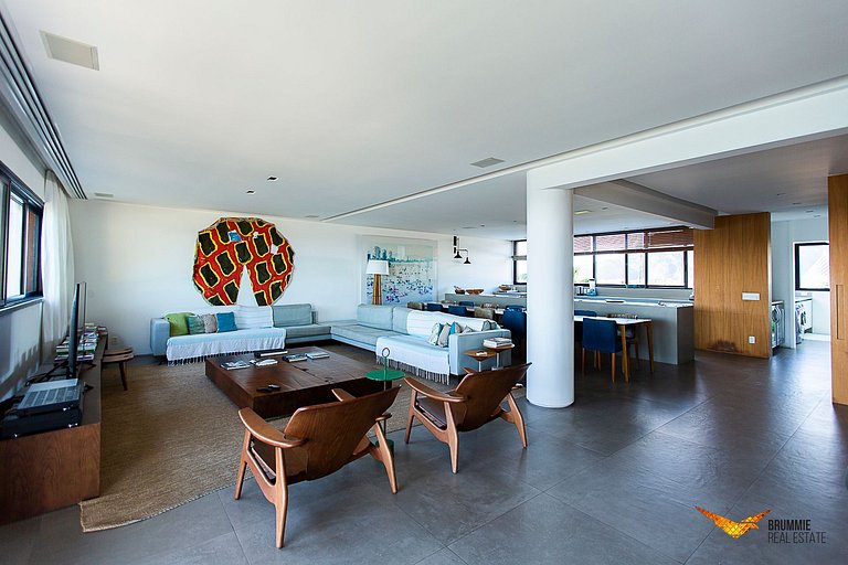Hermoso penthouse en la playa de Barra da Tijuca