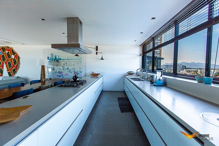 Hermoso penthouse en la playa de Barra da Tijuca