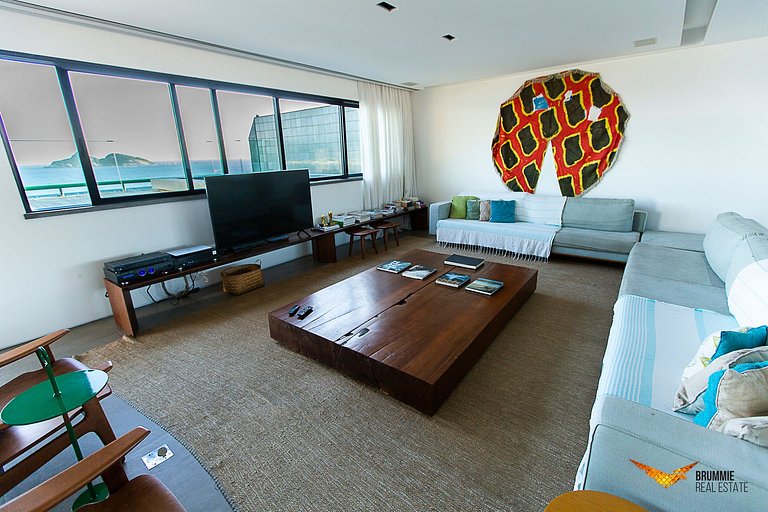 Hermoso penthouse en la playa de Barra da Tijuca