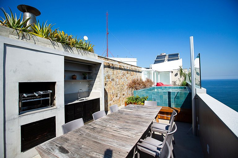 Cobertura Duplex com Vista Deslumbrante em Ipanema