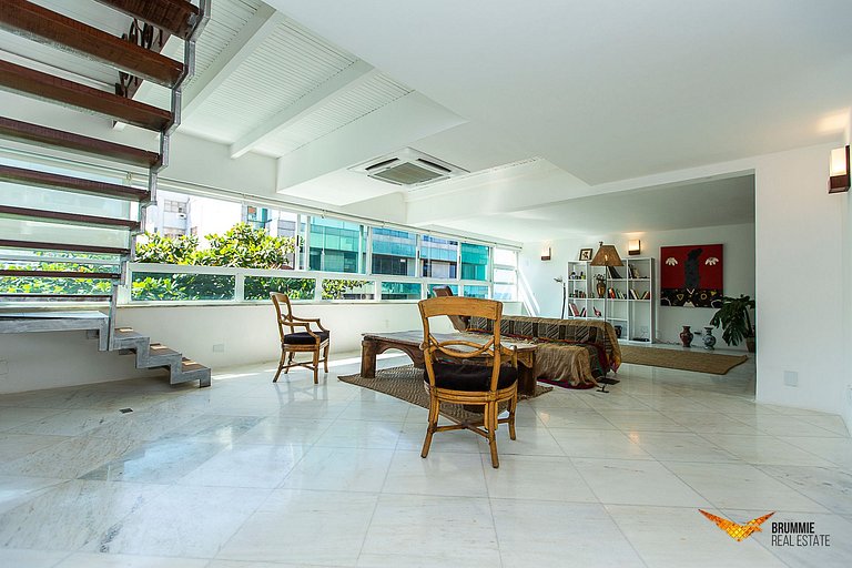 Penthouse in Leblon - steps from the beach