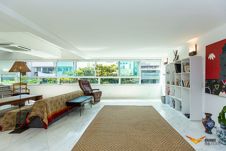 Penthouse in Leblon - steps from the beach