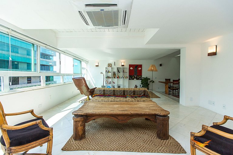 Penthouse in Leblon - steps from the beach