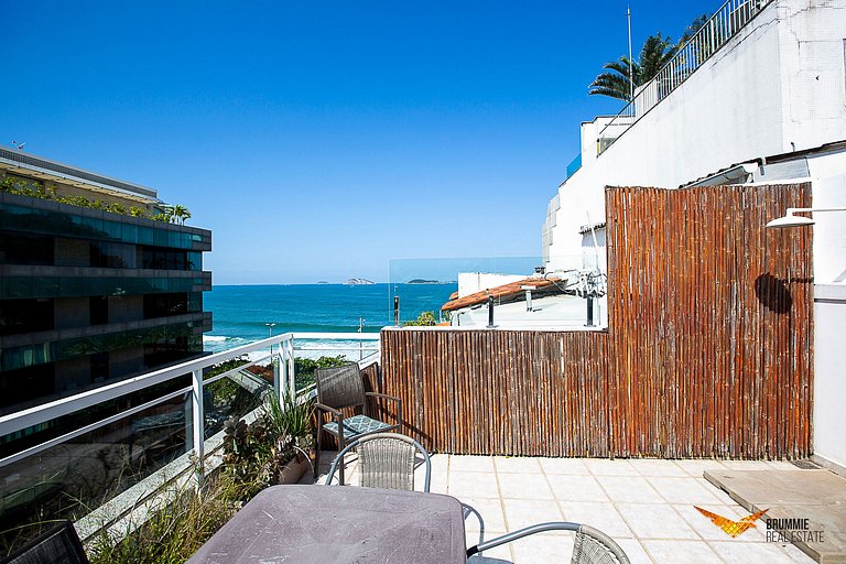 Cobertura no Leblon - 50m da praia