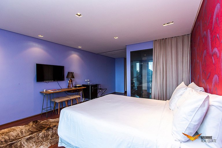 Hotel em Ipanema com Rooftop