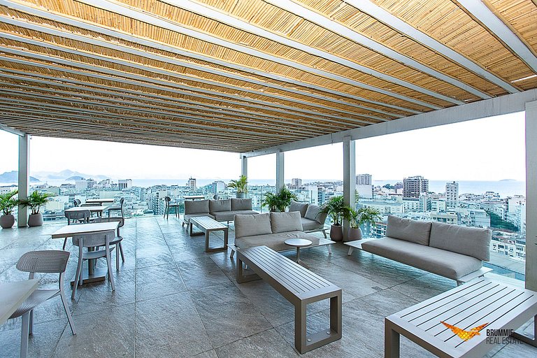 Hotel em Ipanema com Rooftop