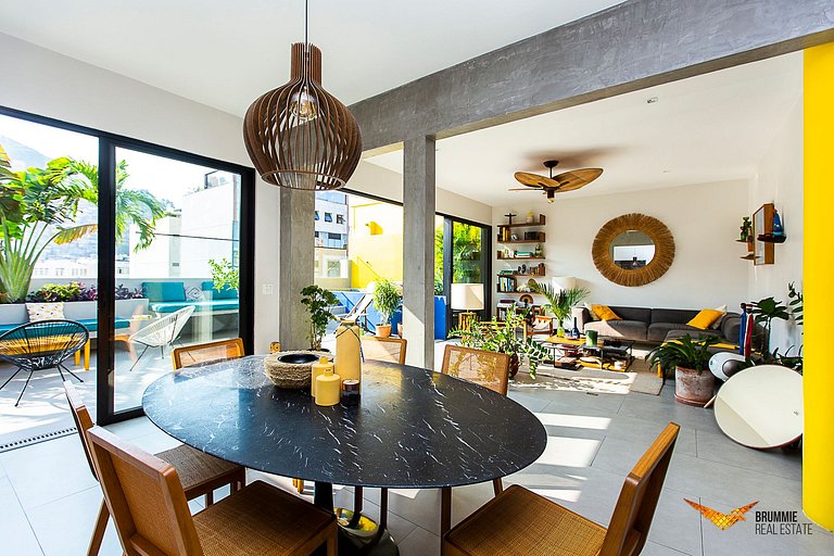Charming Penthouse between Copacabana and Ipanema