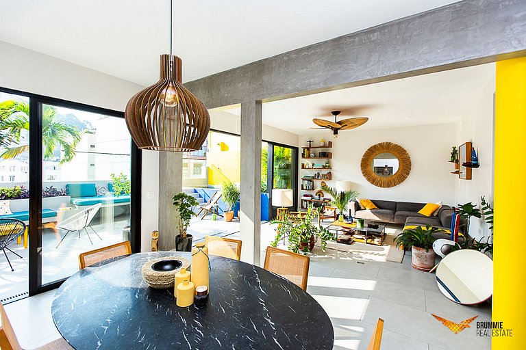 Charming Penthouse between Copacabana and Ipanema