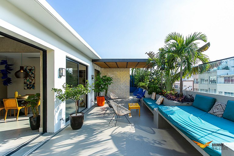 Charming Penthouse between Copacabana and Ipanema