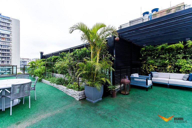 Belissima Cobertura Triplex no Leblon