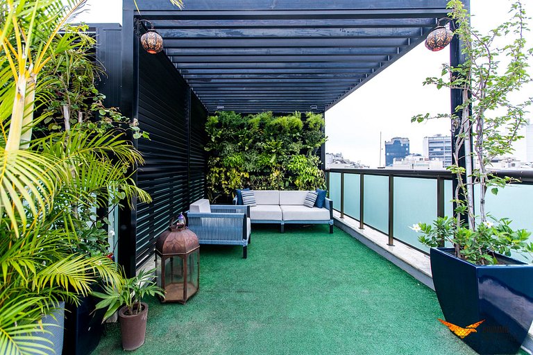 Belissima Cobertura Triplex no Leblon