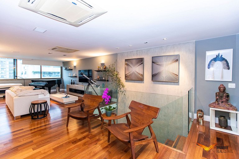 Beautiful Triplex Penthouse in Leblon