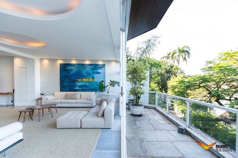 Casa de Luxo em São Conrado - Niemeyer
